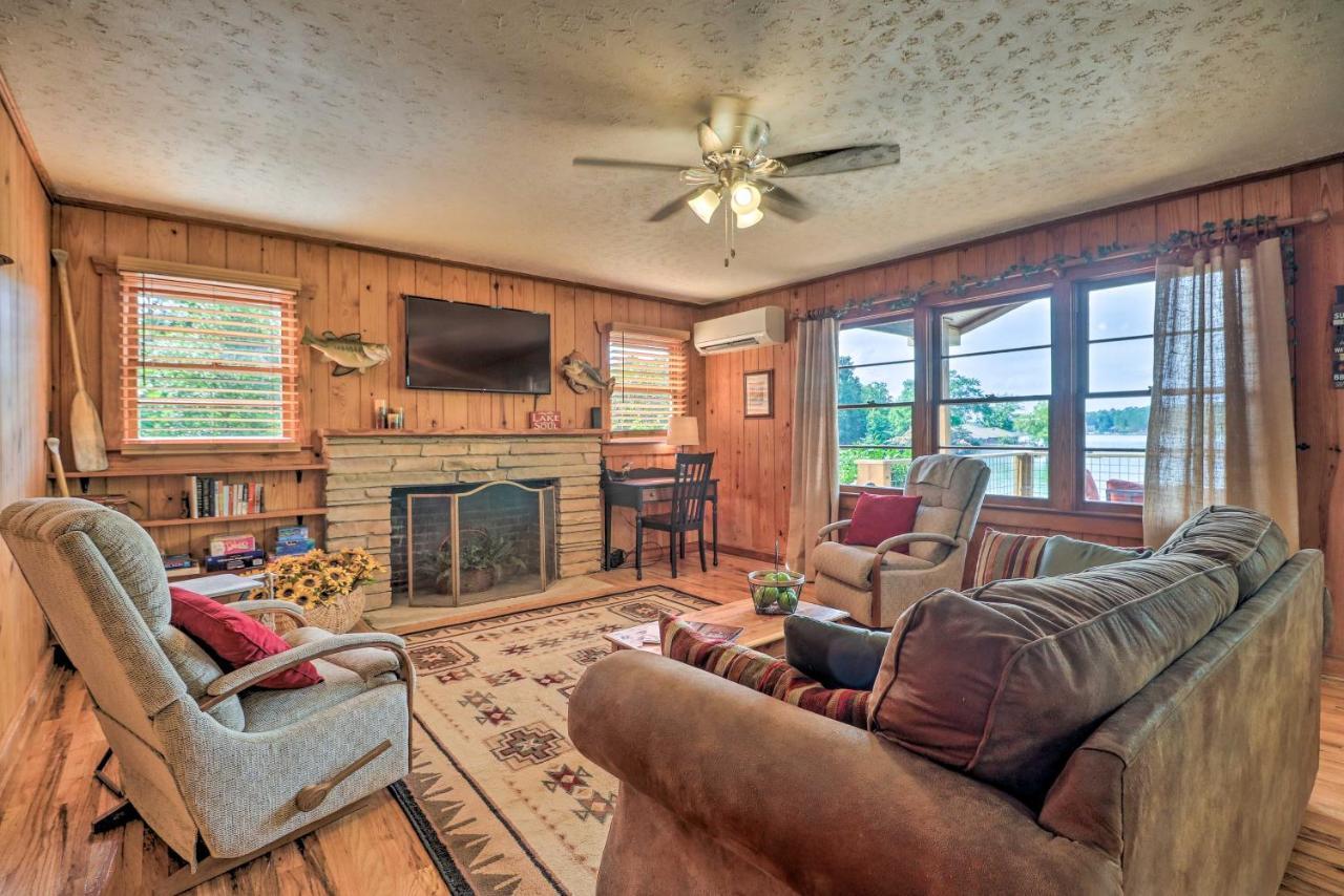 Waterfront Lake Martin Home With Grill And Beach! Eclectic Экстерьер фото