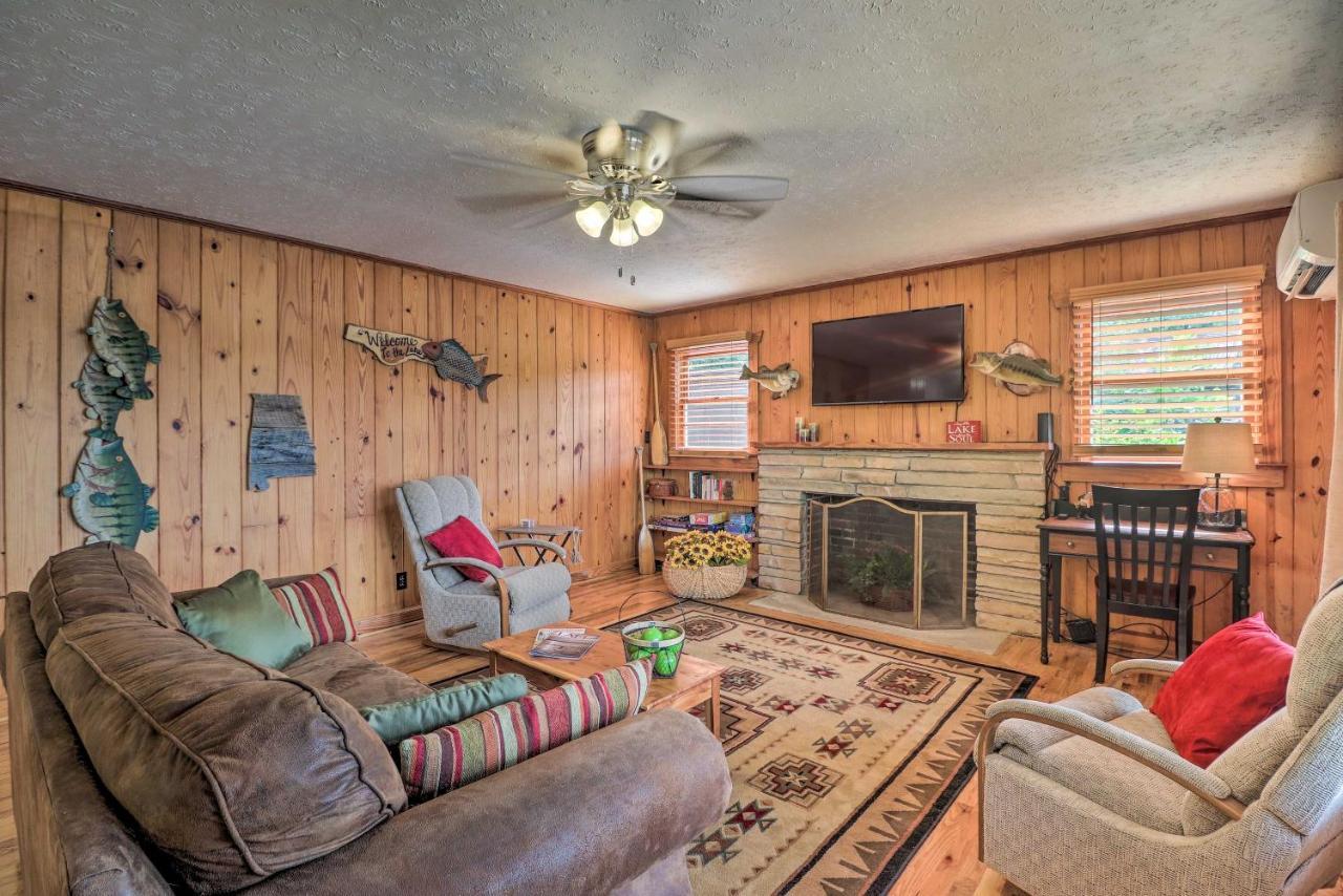 Waterfront Lake Martin Home With Grill And Beach! Eclectic Экстерьер фото