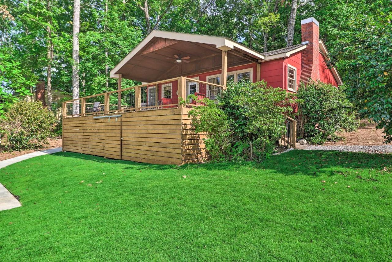 Waterfront Lake Martin Home With Grill And Beach! Eclectic Экстерьер фото